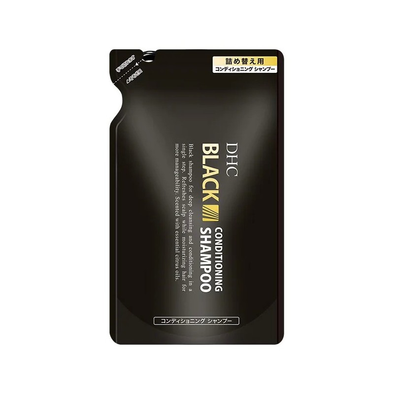 DHC MEN All in One Black Conditioning Shampoo Refill | StoreJPN Hair and Scalp