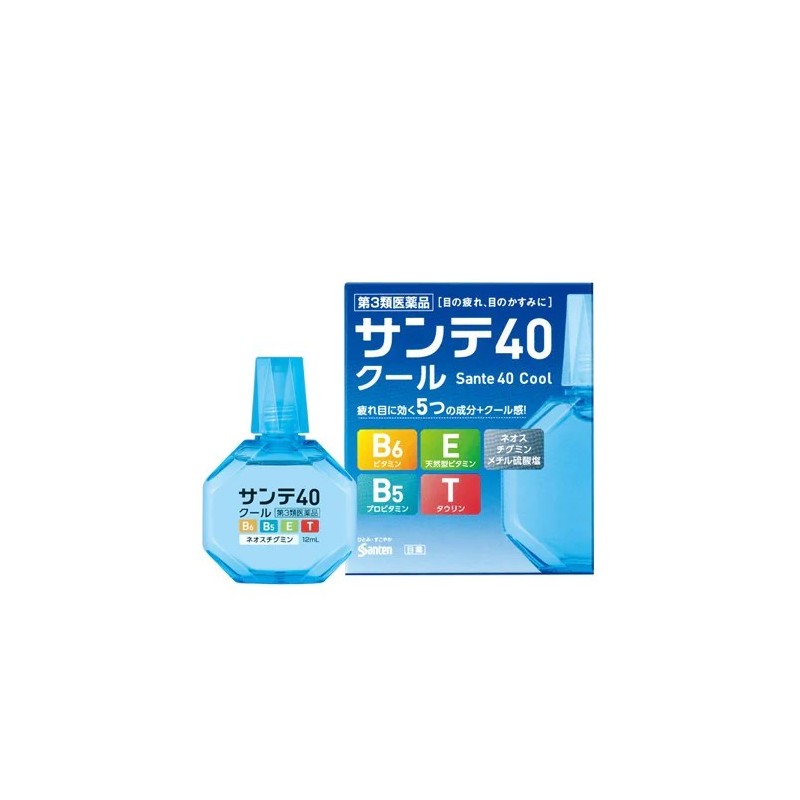 Santen Sante Medical 40 Cool Eye Drop | StoreJPN japońskie krople do oczu