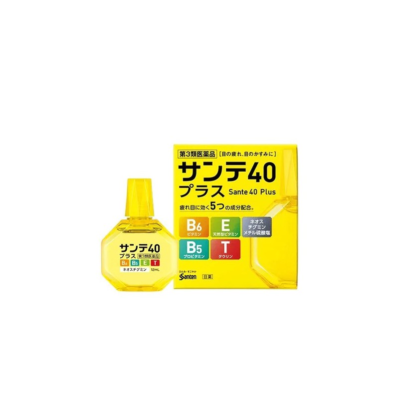 Santen Sante Medical 40 Plus Eye Drop | StoreJPN anti-aging Japanese eye drops