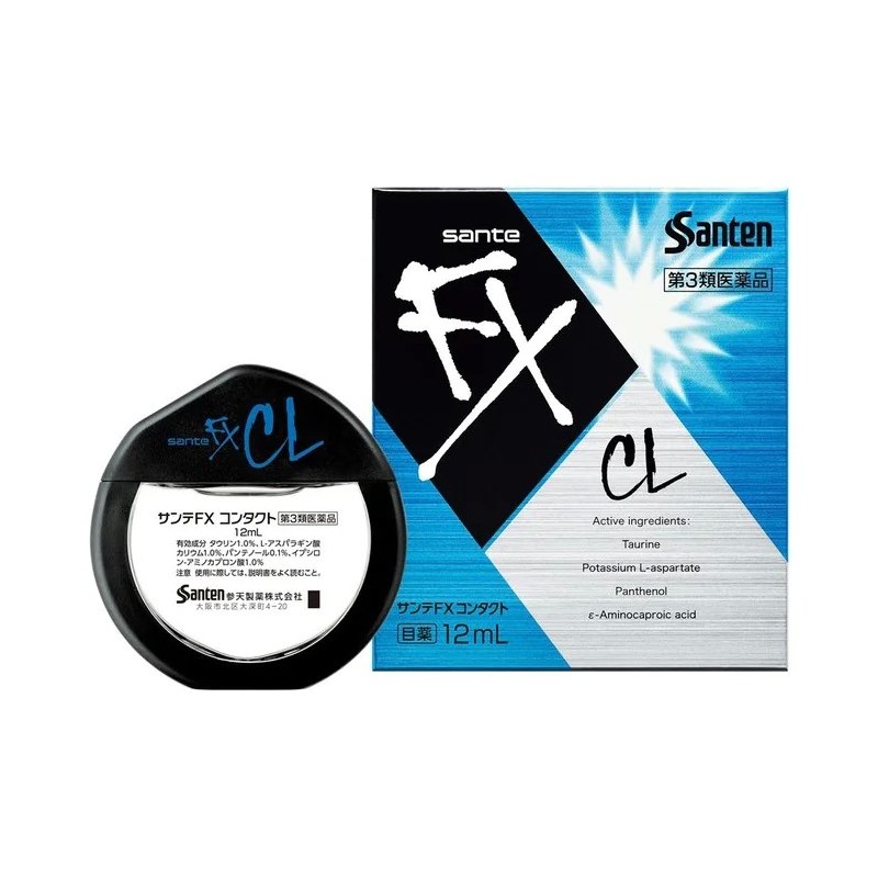 Santen sante FX CL Eye Drops Contact | StoreJPN japońskie krople do oczu