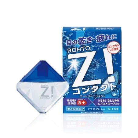 Rohto Z! Contact a Eye Drops | StoreJPN contains vitamins and amino acids