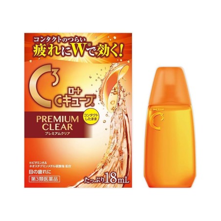 Rohto C3 Cube Premium Clear Eye Drop | StoreJPN contact lens wearers
