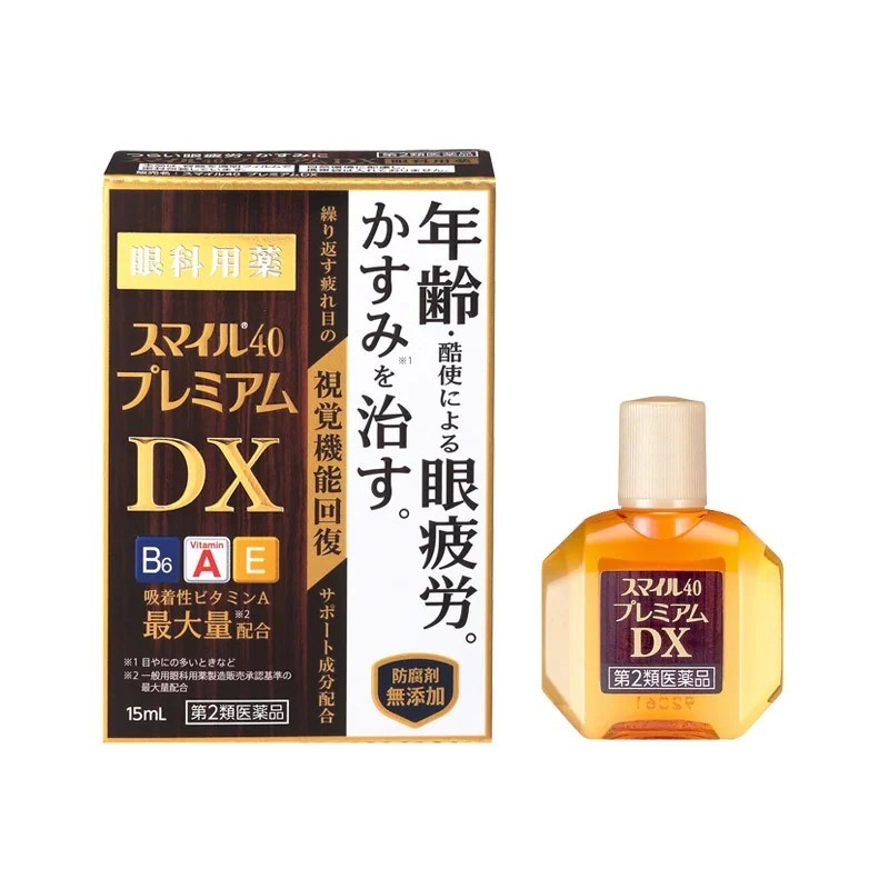 Lion Smile 40 Premium DX Eye Drops | StoreJPN contact lens wearers
