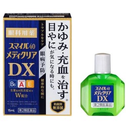 Lion Smile 40 Mediclear DX Eye Drops | StoreJPN relieve itchy and bloodshot eyes