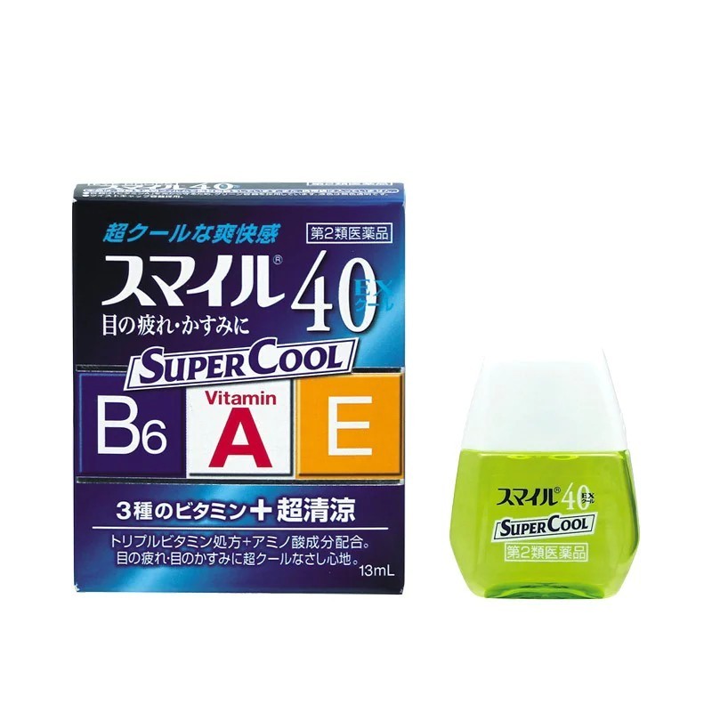 Lion Smile 40EX SUPER COOL Eye Drops | StoreJPN super chłodzące japońskie krople do oczu
