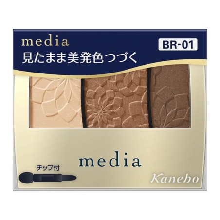 Kanebo Media Eye Gradated Color Eyeshadow | StoreJPN 3-eyeshadow palette