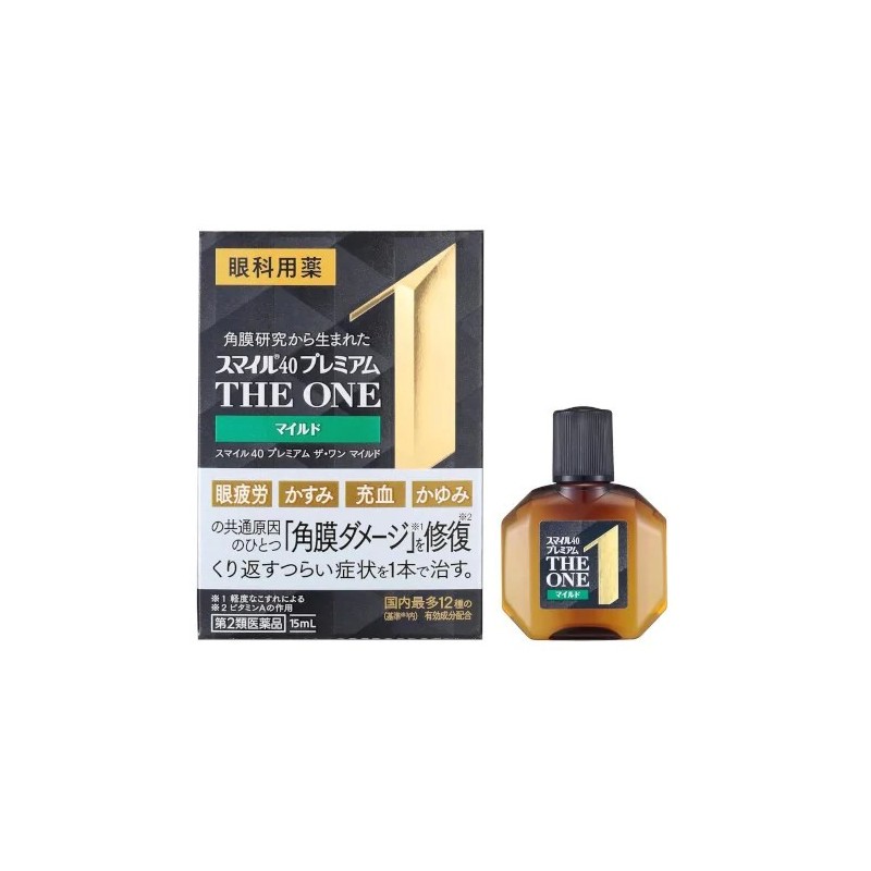 Lion Smile 40 Premium The One Mild Eye Drops | StoreJPN healing drops for aging eyes