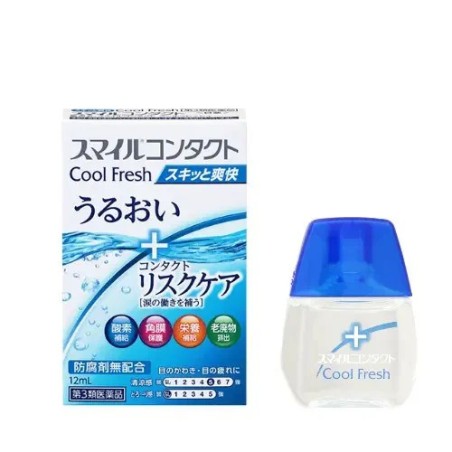 Lion Smile Contact Cool Fresh | StoreJPN krople do oczu z efektem chłodu