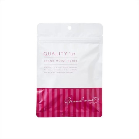 Quality 1st All in One Sheet Mask Grand Moisture | StoreJPN dla wrażliwej skóry