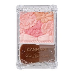 Canmake Glow Fleur Cheeks | StoreJPN blush with a brush powder