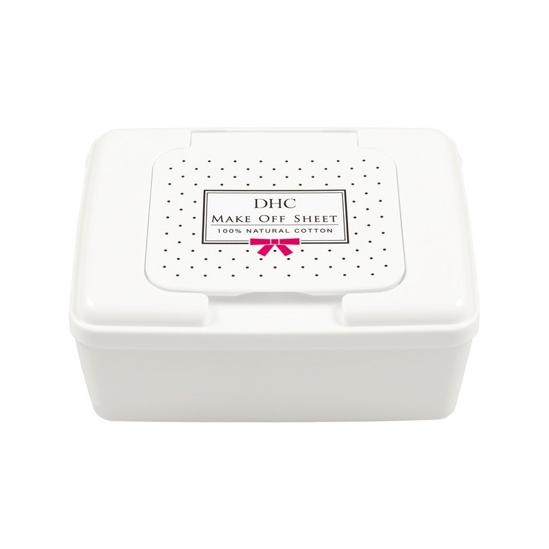 DHC Make Off Sheet 100% Natural Cotton | StoreJPN płyn do demakijażu oczu i ust