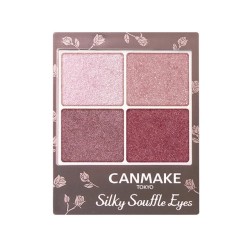 Canmake Silky Souffle Eyes Renewal | StoreJPN pallet of 4 eye shadows