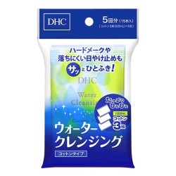 DHC Water Cleansing Cotton Pads | StoreJPN facial makeup remover pads