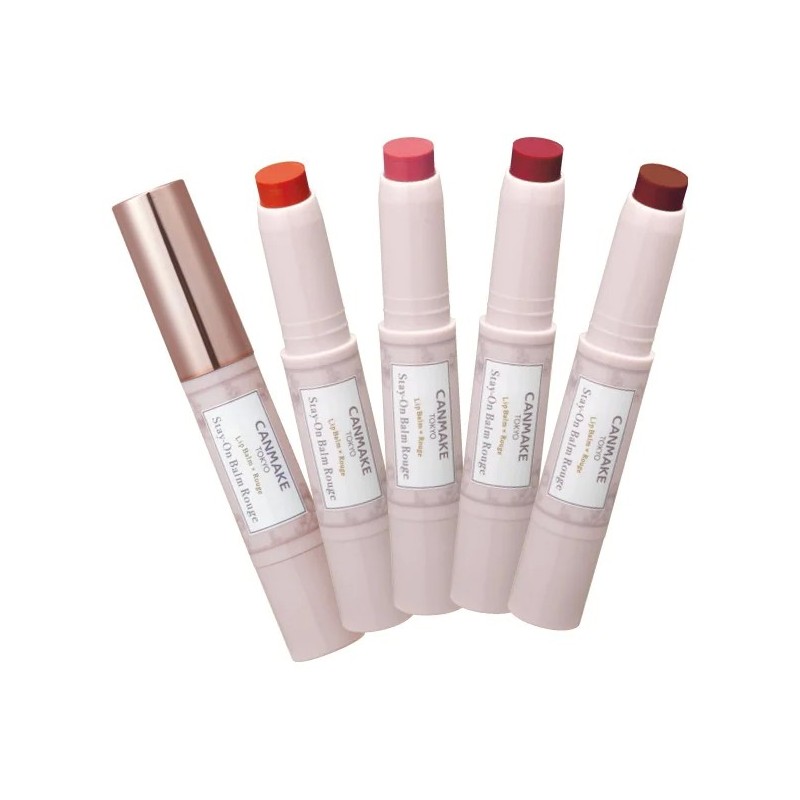 Canmake Tokyo Stay-On Balm Rouge | StoreJPN nawilżający błyszczyk do ust
