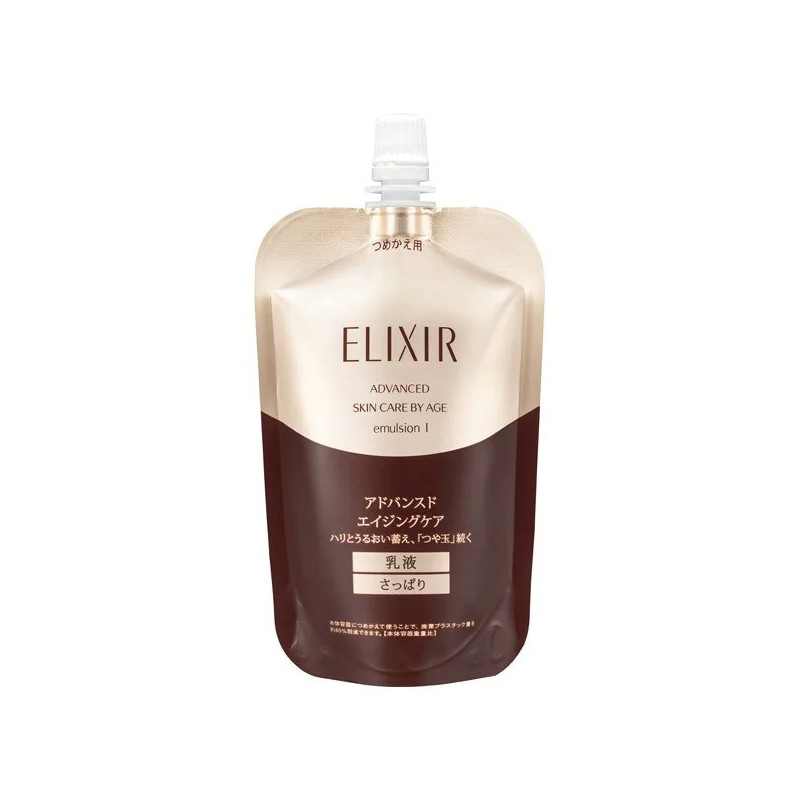 Shiseido ELIXIR Advanced Skin Care by Age T Emulsion Refill | StoreJPN Face Milk