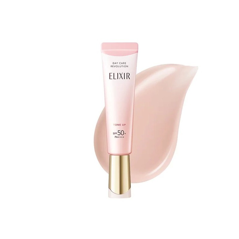 Shiseido ELIXIR Day Care Revolution Tone Up SP+aa SPF50+ PA++++ | StoreJPN day cream