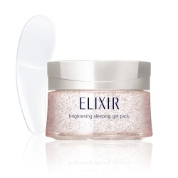 Shiseido ELIXIR Brightening Sleeping Gel Pack | StoreJPN anti-aging face mask