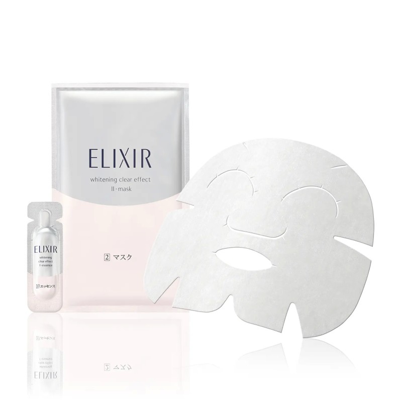 Shiseido ELIXIR White Whitening Clear Effect Mask | StoreJPN anti-aging face mask