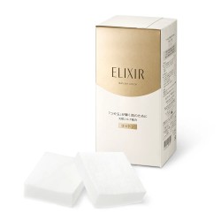 Shiseido ELIXIR Skincare Cotton | StoreJPN facial Silky-smooth cotton pads