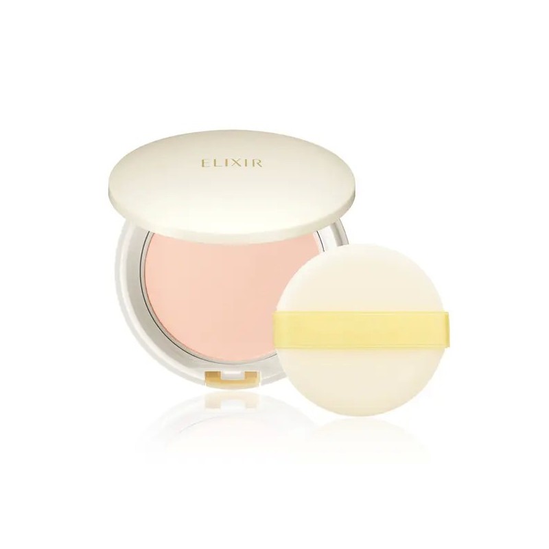 Shiseido ELIXIR Superieur Pressed Powder SPF12 PA+ | StoreJPN transparentny puder prasowany
