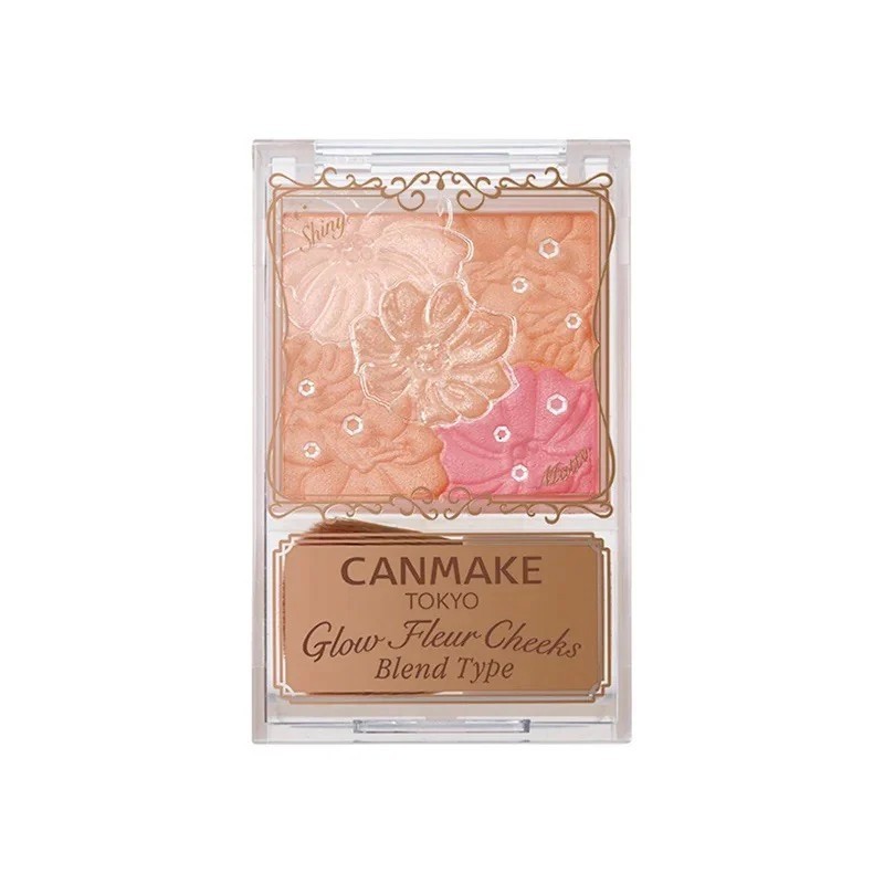 Canmake Tokyo Glow Fleur Cheeks Blend Type | StoreJPN pallet of 4 eye shadows