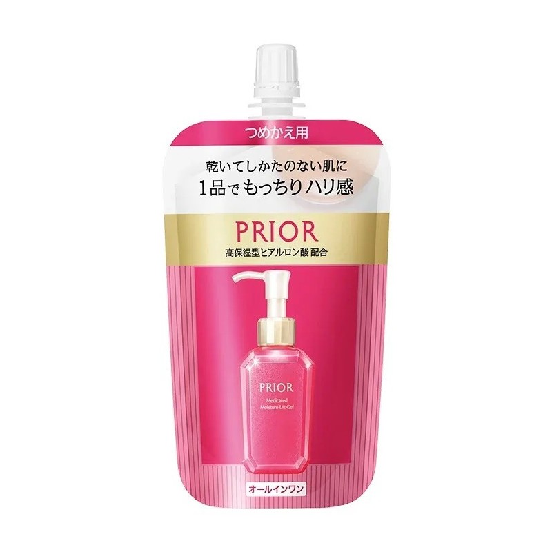 Shiseido PRIOR Moisture Lift Gel Refill | StoreJPN Anti-wrinkle gel for aging skin
