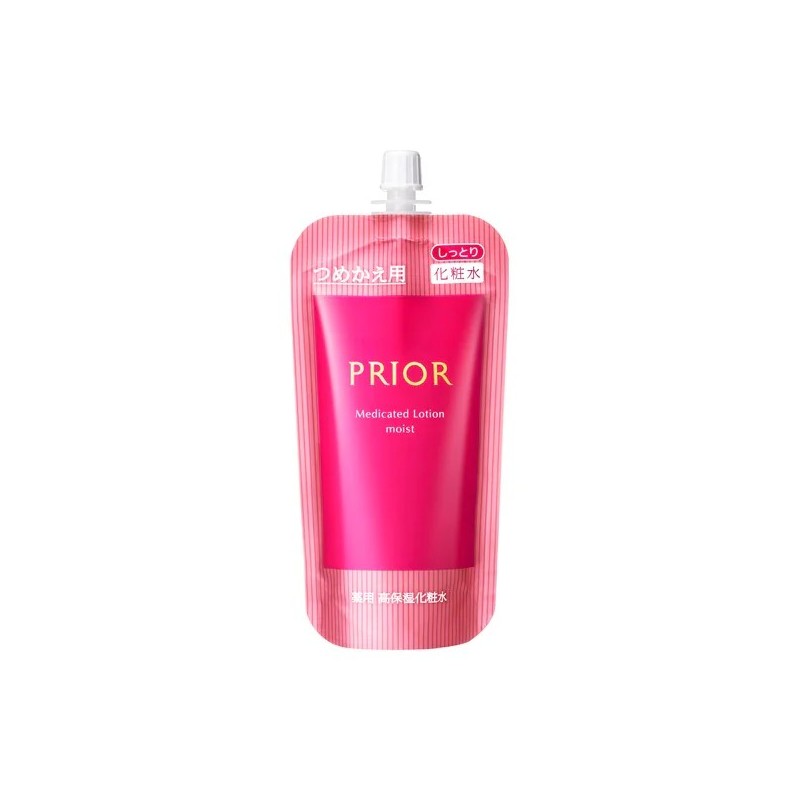 Shiseido PRIOR Medicated Lotion Moist Refill | StoreJPN for mature skin
