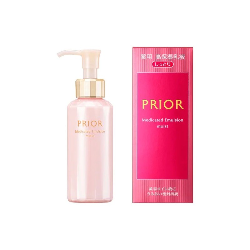 Shiseido PRIOR Medicated Emulsion Moist | StoreJPN for mature skin