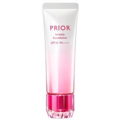 Shiseido PRIOR Wrinkle Foundation SPF35 PA+++ | StoreJPN for mature skin