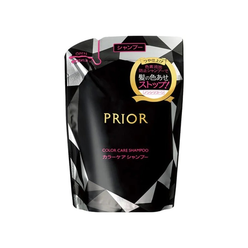 Shiseido PRIOR Color Care Shampoo Refill | StoreJPN A regenerating and moisturizing shampoo