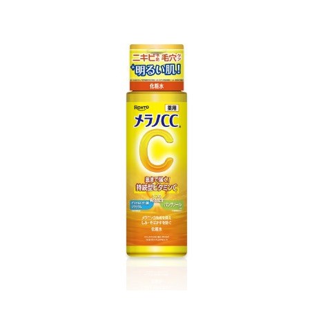 Rohto Melano CC Brightening Lotion | StoreJPN A light, moisturizing toner that brightens skin