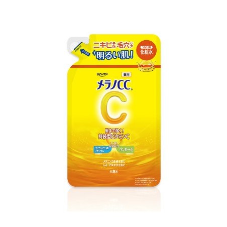 Rohto Melano CC Brightening Lotion Refill | StoreJPN A light, moisturizing toner that brightens skin