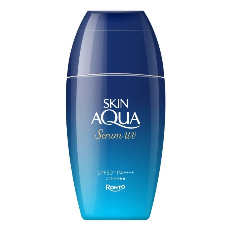 Rohto Skin Aqua Serum UV SPF50+ PA++++ | StoreJPN light sunscreen in a gel