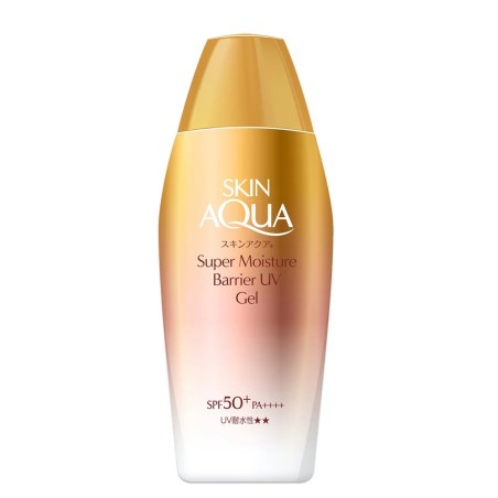 Rohto Skin Aqua Super Moisture Barrier UV Gel SPF50+ PA++++ | StoreJPN Strongly moisturizing sunscreen gel