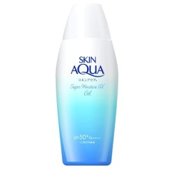Rohto Skin Aqua UV Super Moisture Gel SPF50+ PA++++ | StoreJPN Waterproof, moisturising sunscreen gel