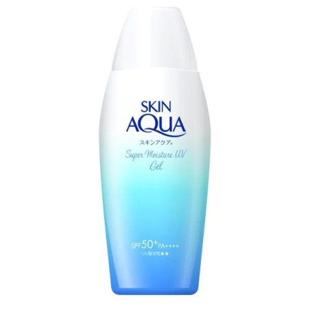 Rohto Skin Aqua UV Super Moisture Gel SPF50+ PA++++ | StoreJPN Waterproof, moisturising sunscreen gel
