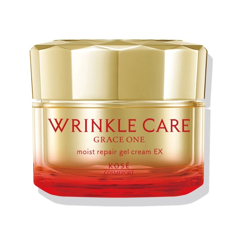 Kose Grace One Wrinkle Care Moist Repair Gel Cream EX | StoreJPN Anti-wrinkle cream for aging skin