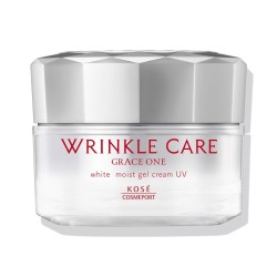Kose Grace One Wrinkle Care White Moist Gel Cream UV SPF50+ PA++++ | StoreJPN Anti-wrinkle cream for aging skin