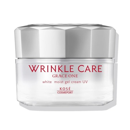 Kose Grace One Wrinkle Care White Moist Gel Cream UV SPF50+ PA++++ | StoreJPN Anti-wrinkle cream for aging skin