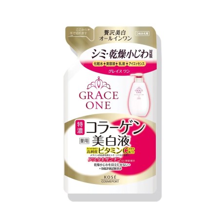 Kose Grace One Whitening Perfect Milk Refill | StoreJPN wybielająco-odmładzające, przeciwstarzeniowe