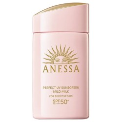 Shiseido ANESSA Mineral UV Sunscreen Mild Milk SPF50+ PA++++ | StoreJPN Gentle sunscreen milk for sensitive skin