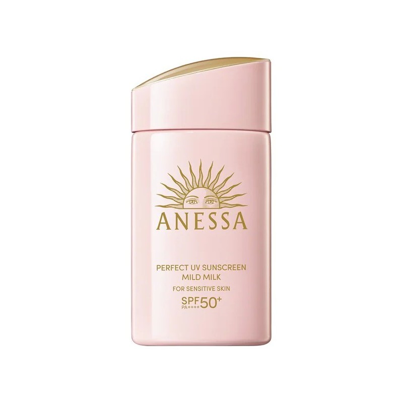 Shiseido ANESSA Mineral UV Sunscreen Mild Milk SPF50+ PA++++ | StoreJPN Gentle sunscreen milk for sensitive skin