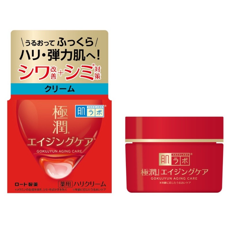 Rohto Hada Labo Gokujyun Aging Care Cream Gel | StoreJPN Skin Care