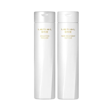 LebeL ONE Shampoo Volume & Hair Treatment Cuticle Set | StoreJPN Pielęgnacja włosów szampon