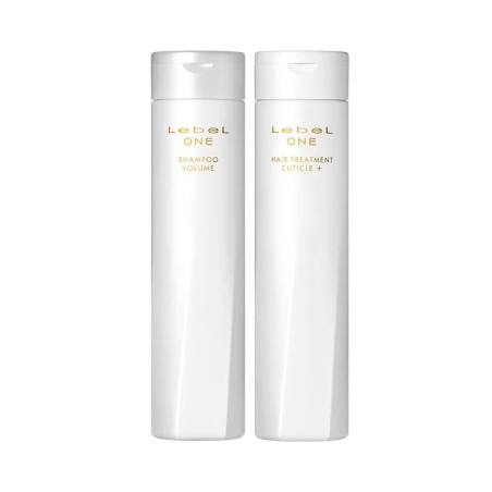 LebeL ONE Shampoo Volume & Hair Treatment Cuticle Plus+ Set | StoreJPN Pielęgnacja włosów szampon