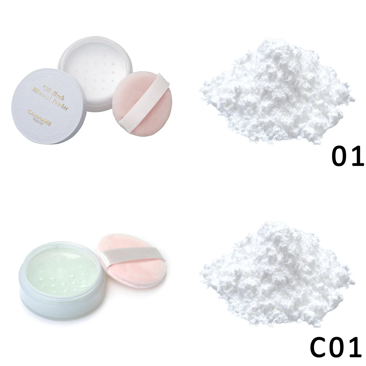 Canmake Tokyo Oil Block Mineral Powder SPF16 PA++