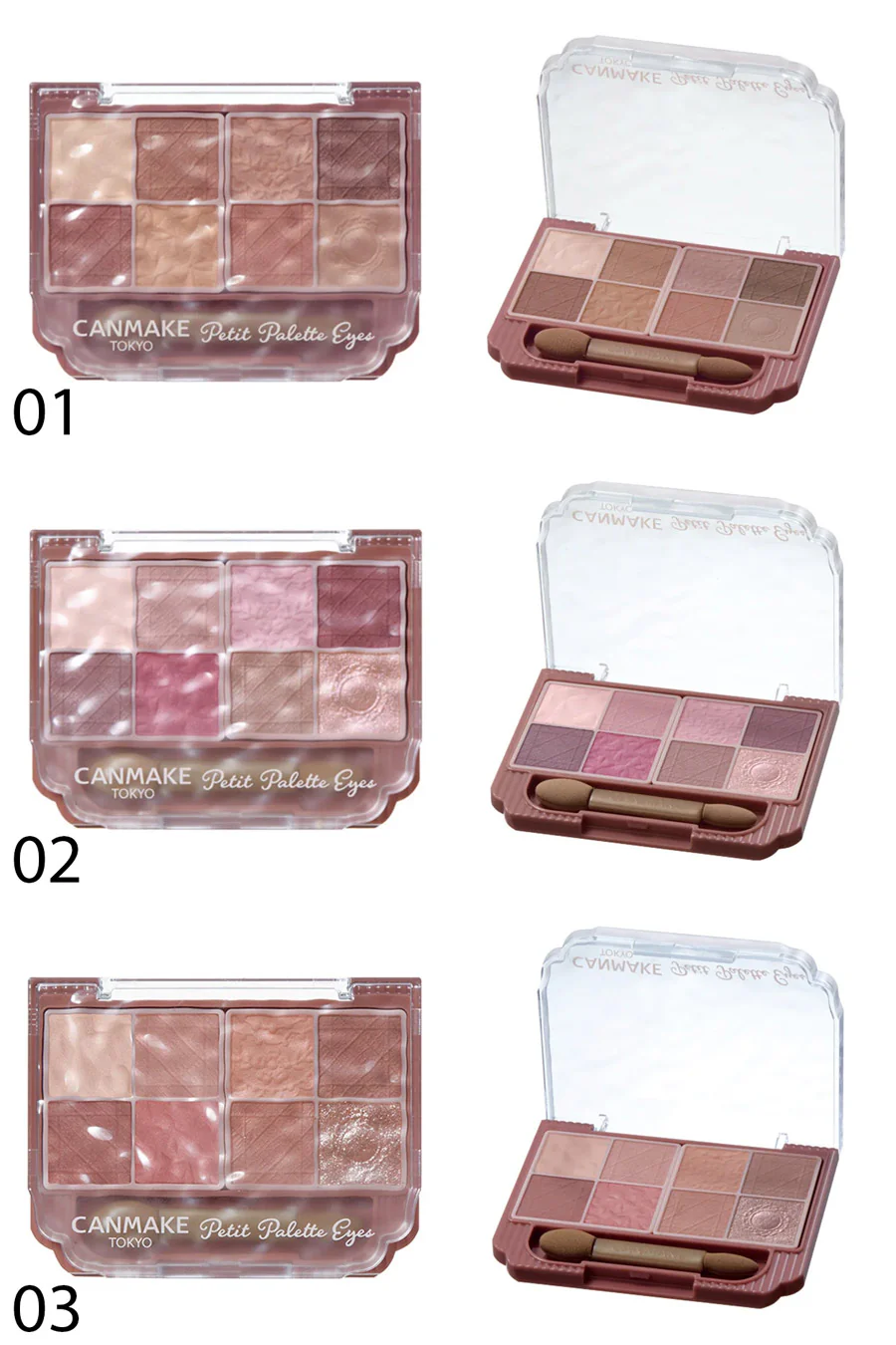 Canmake Tokyo Petit Palette Eyes Matt Type