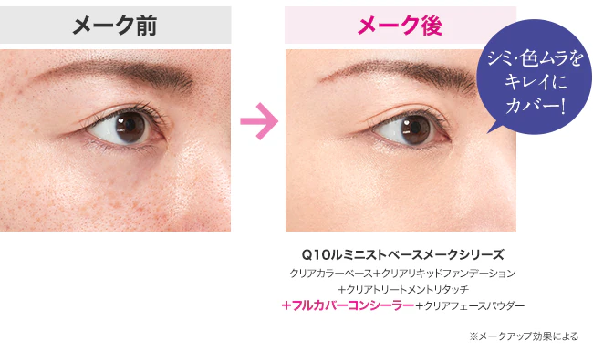 DHC Q10 Luminist Base Makeup Moisture Care Full Cover Concealer